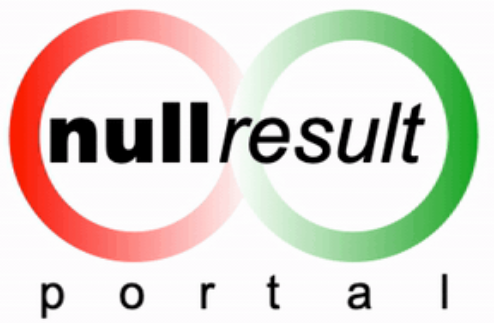 Logo Null Result Portal
